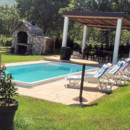 Villa Marie With Pool, Two Bedrooms For 4+2Kids Cavoglave Luaran gambar